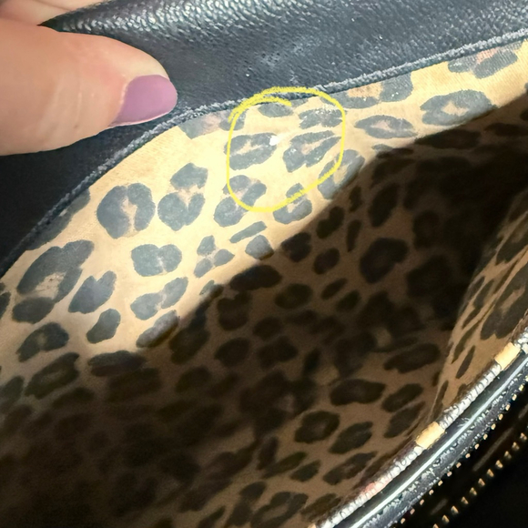 Tory Burch Kerrington Leopard Print Crossbody Bag - Picture 5 of 8